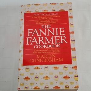 Fannie Farmer Cookbook
